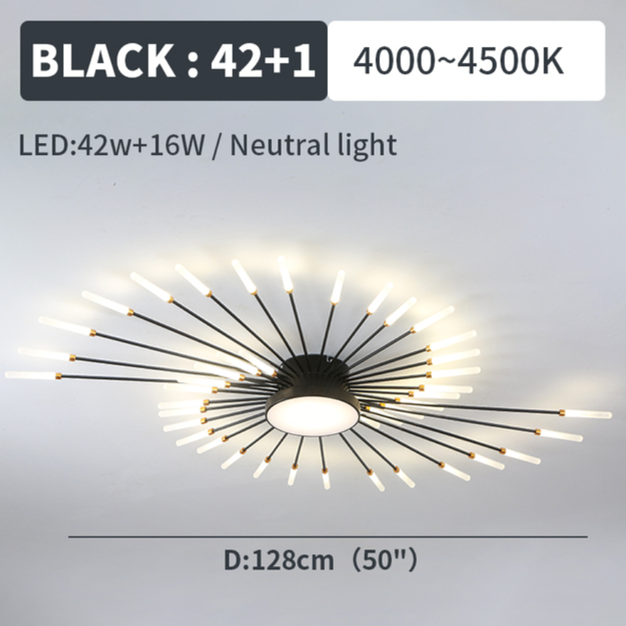 Arisha Moderna LED Plafoniera Fuochi Artificiali Decorazione della Casa Soggiorno/Camera da Letto