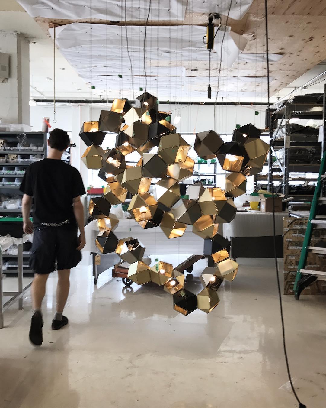 Welles Chandeliers - Blowlighting