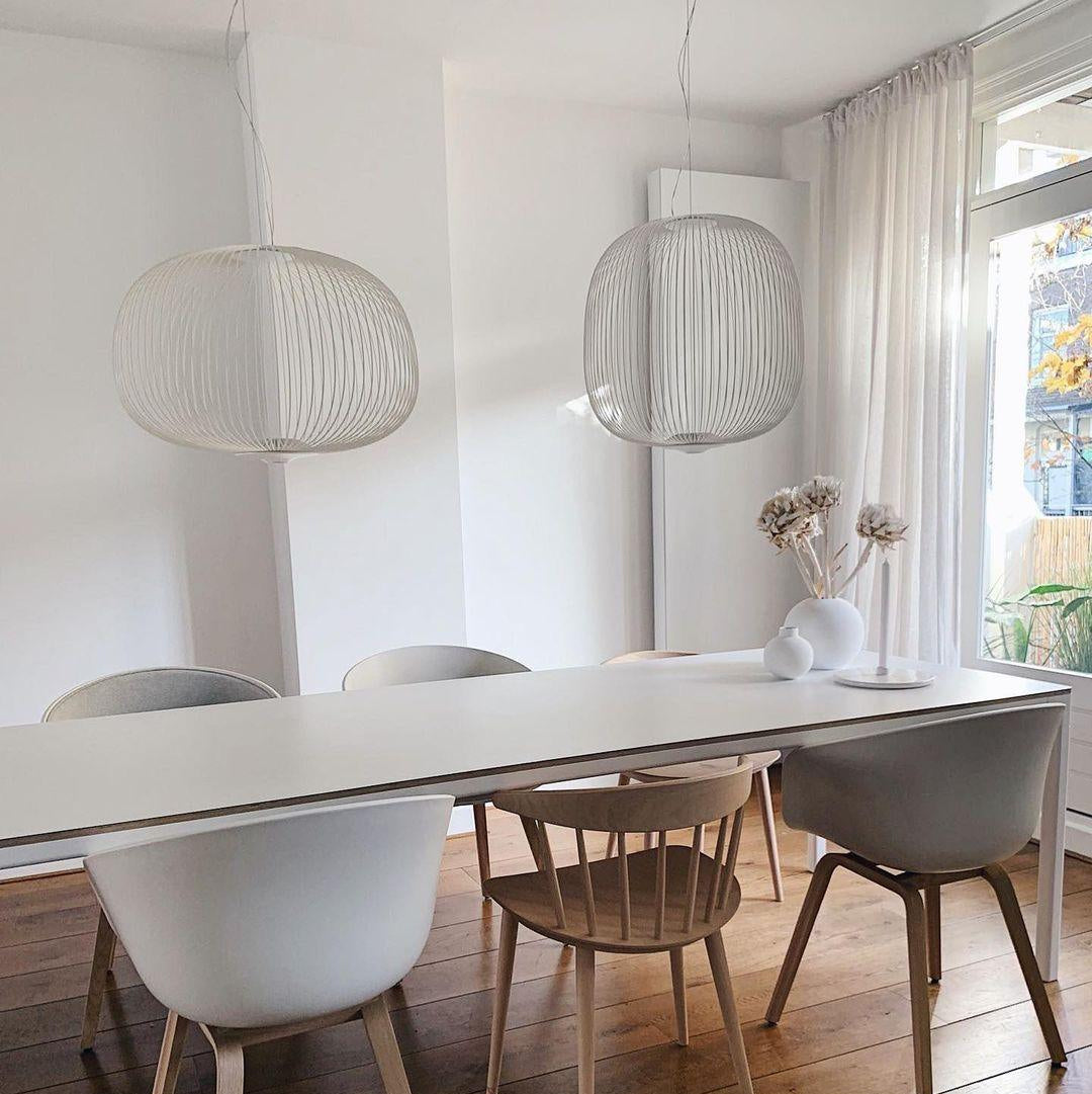 Aero Lightweight Spokes Cage Pendant Light - Letslighting