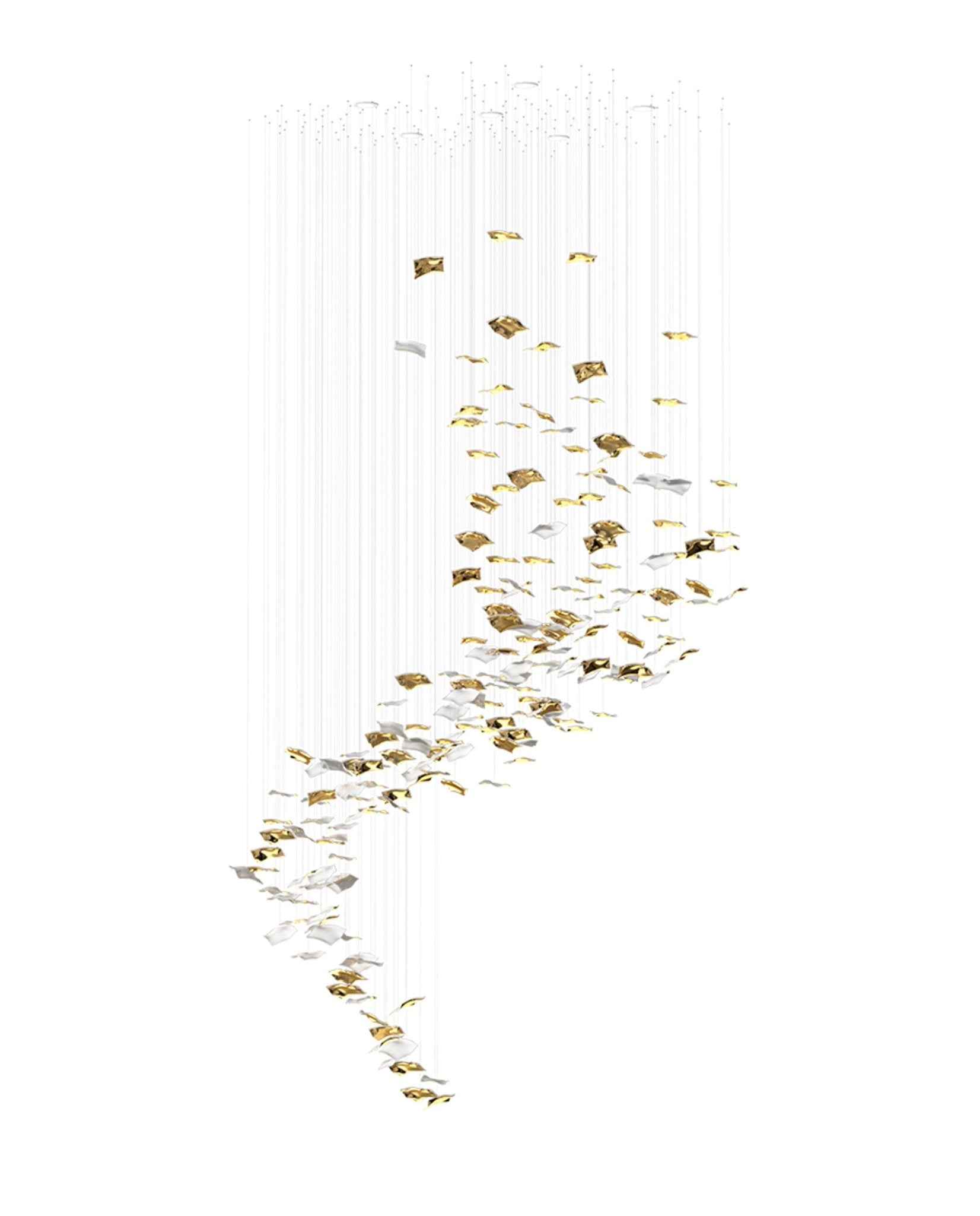 Viliros Glass Spiral Pendant Light - Blowlighting