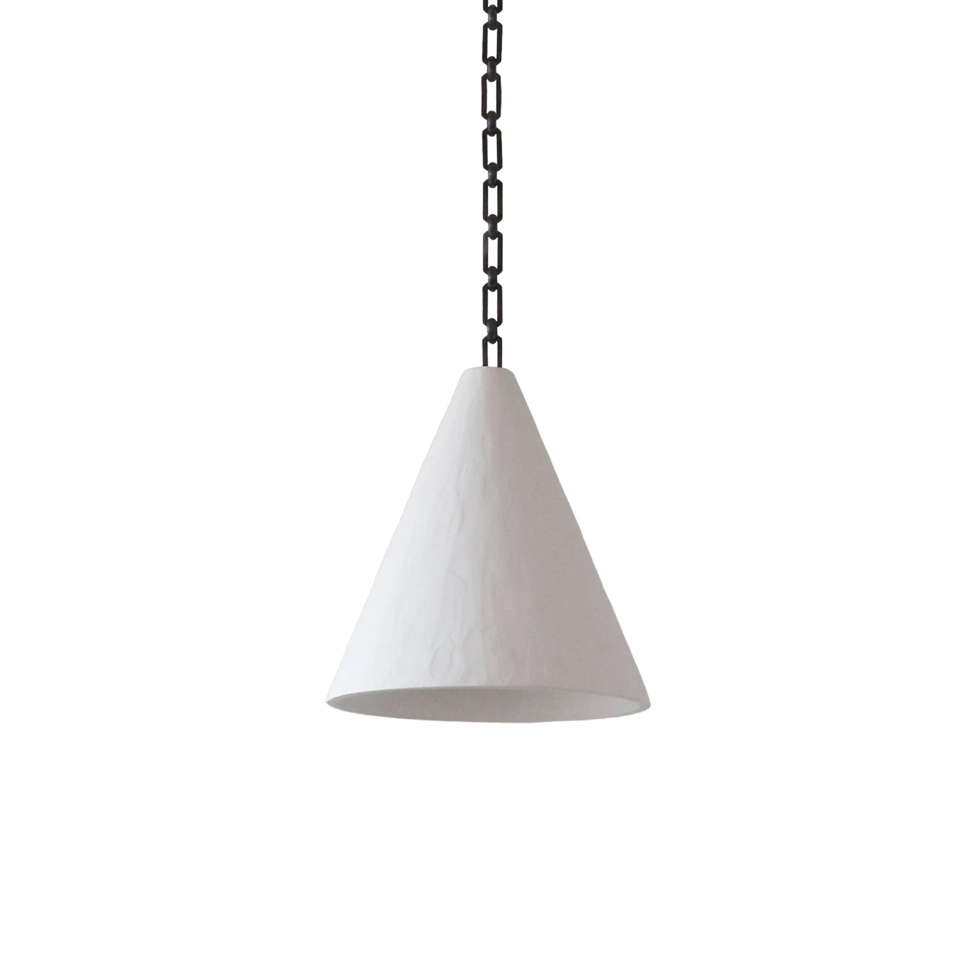 Zavelila Modern Minimalist White Plaster Metal Pendant Lamp - Lamp Copper