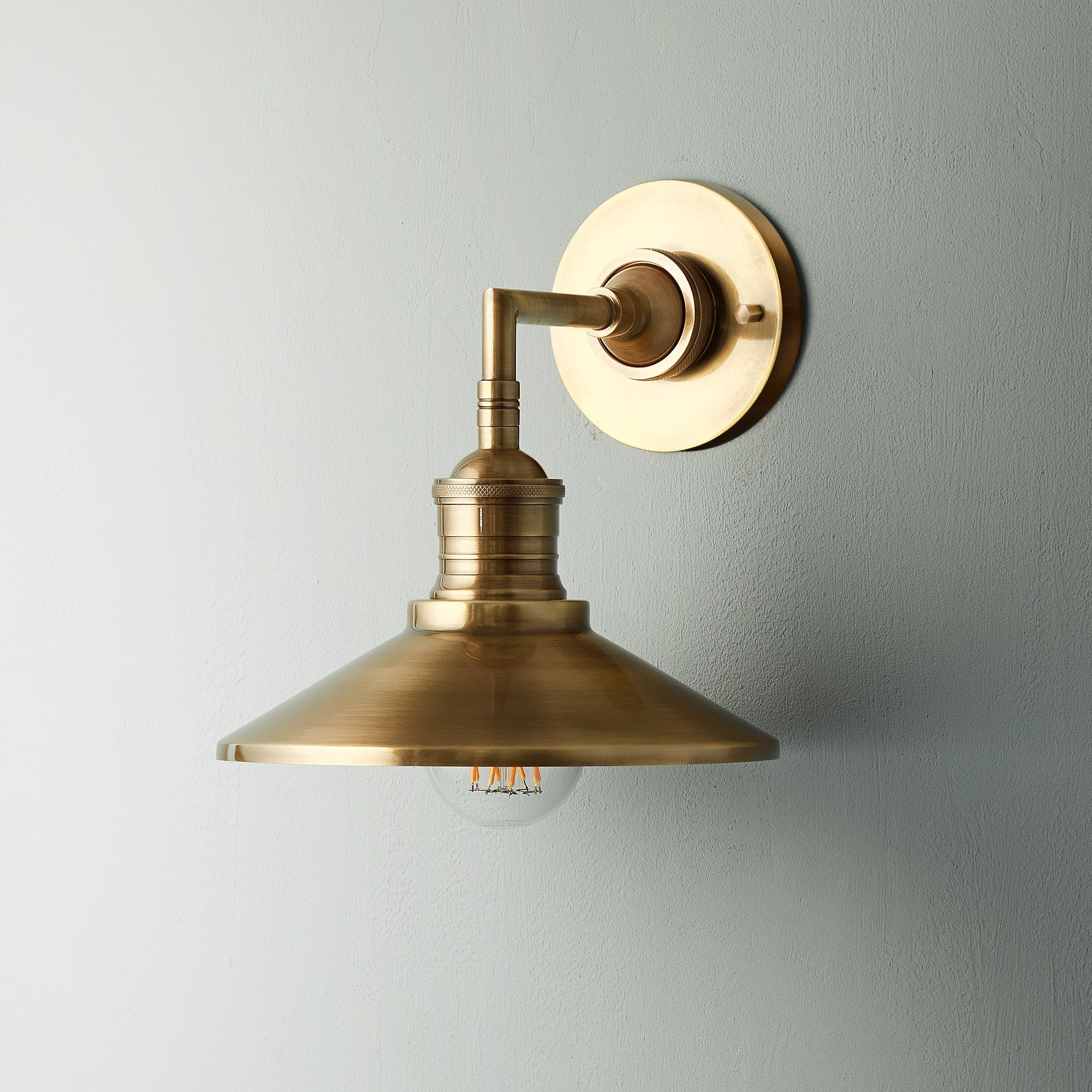 Silva Applique da Interno in Ottone