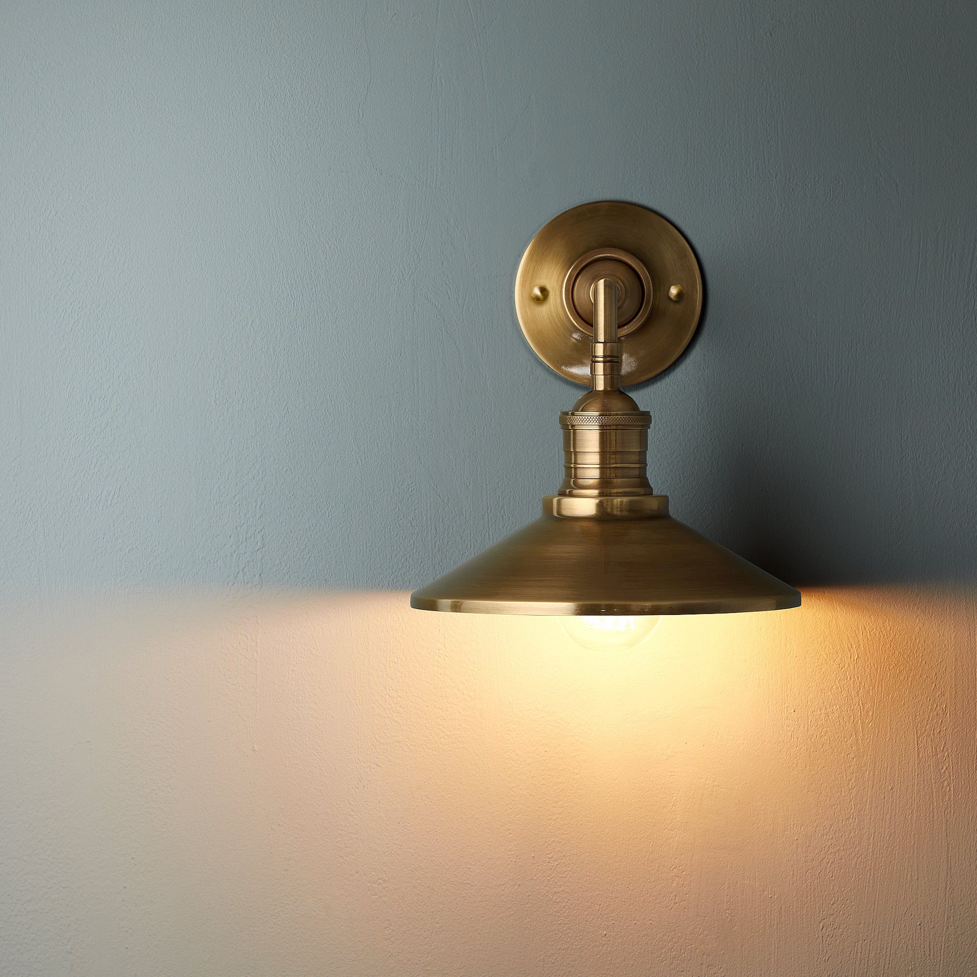 Silva Applique da Interno in Ottone
