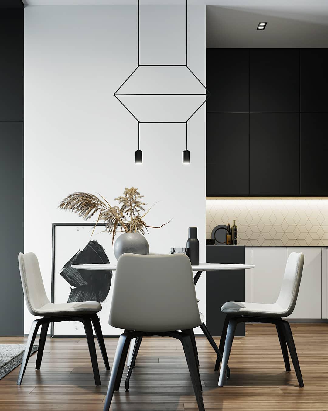 Line Art Pendant Light - Blowlighting