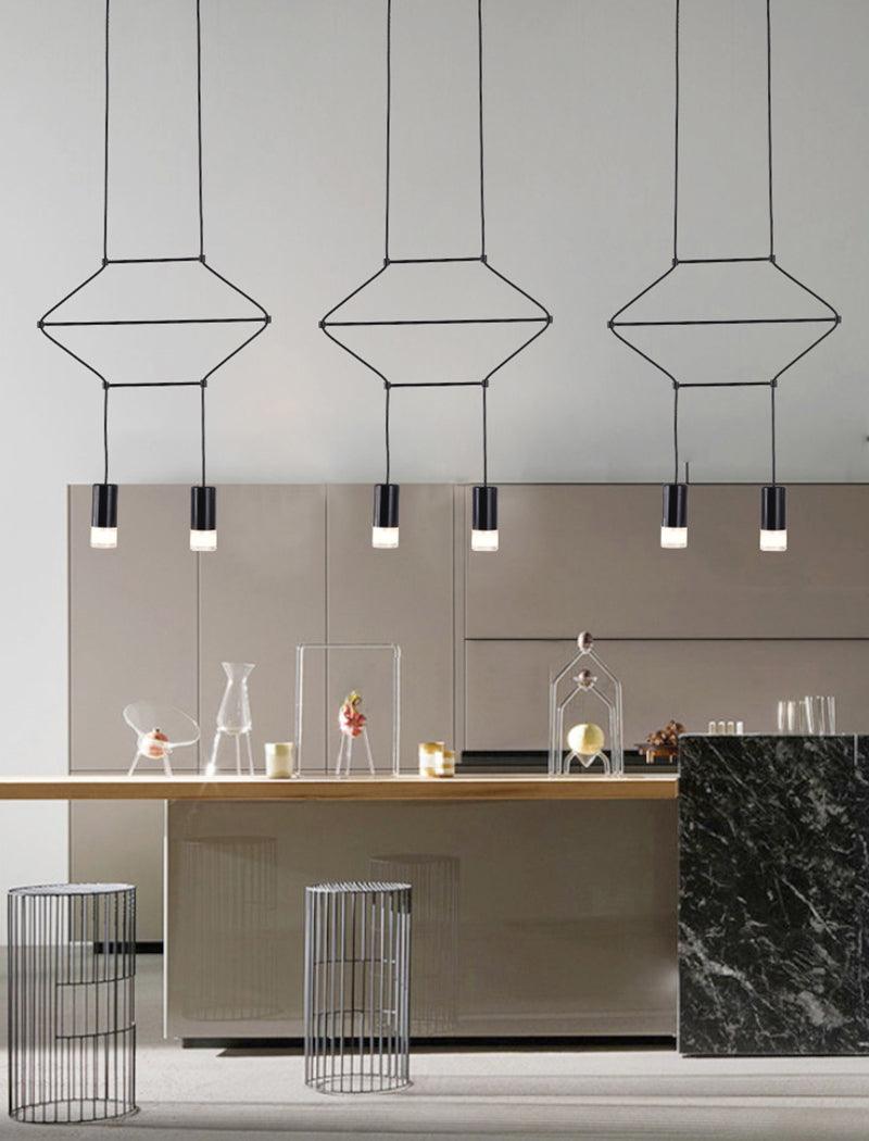 Line Art Pendant Light - Blowlighting