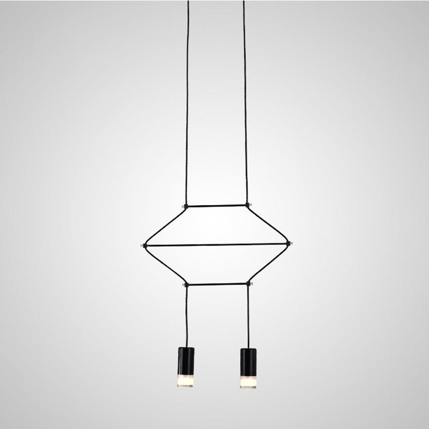 Line Art Pendant Light - Blowlighting