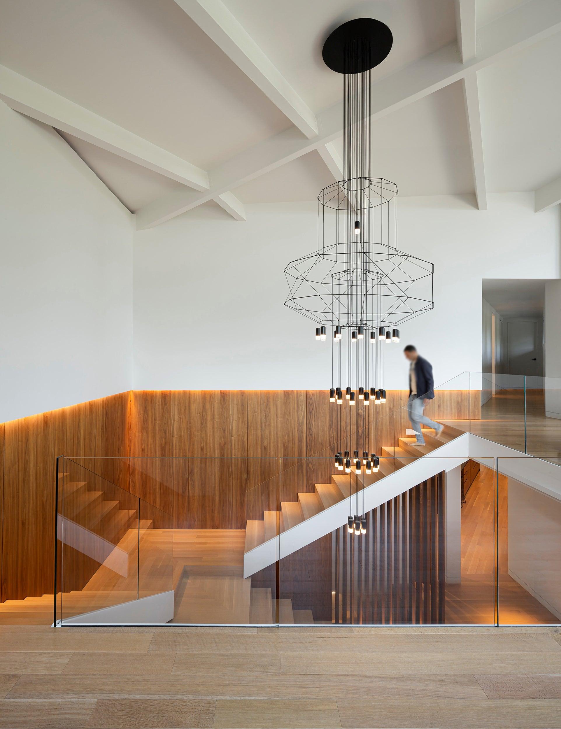 Lines Chandelier - Blowlighting