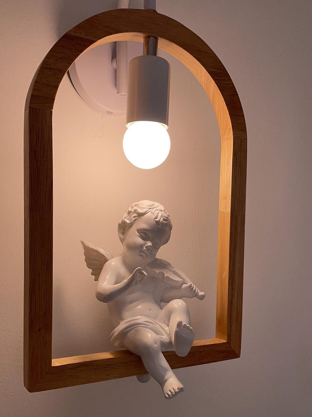 Wood Bird Resin Wall Light - Blowlighting