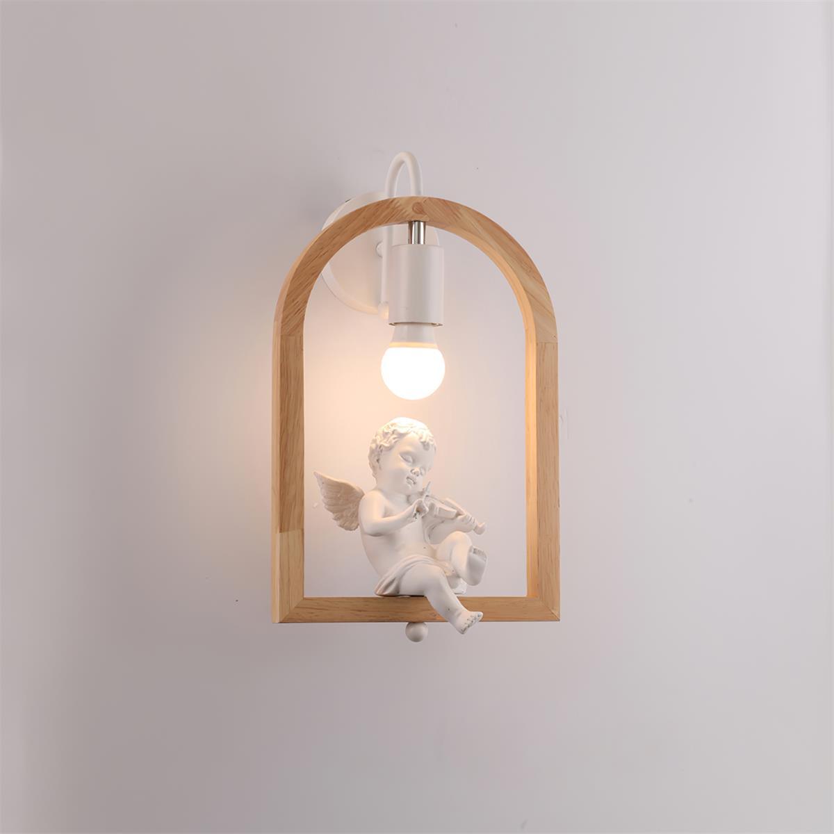 Wood Bird Resin Wall Light - Blowlighting