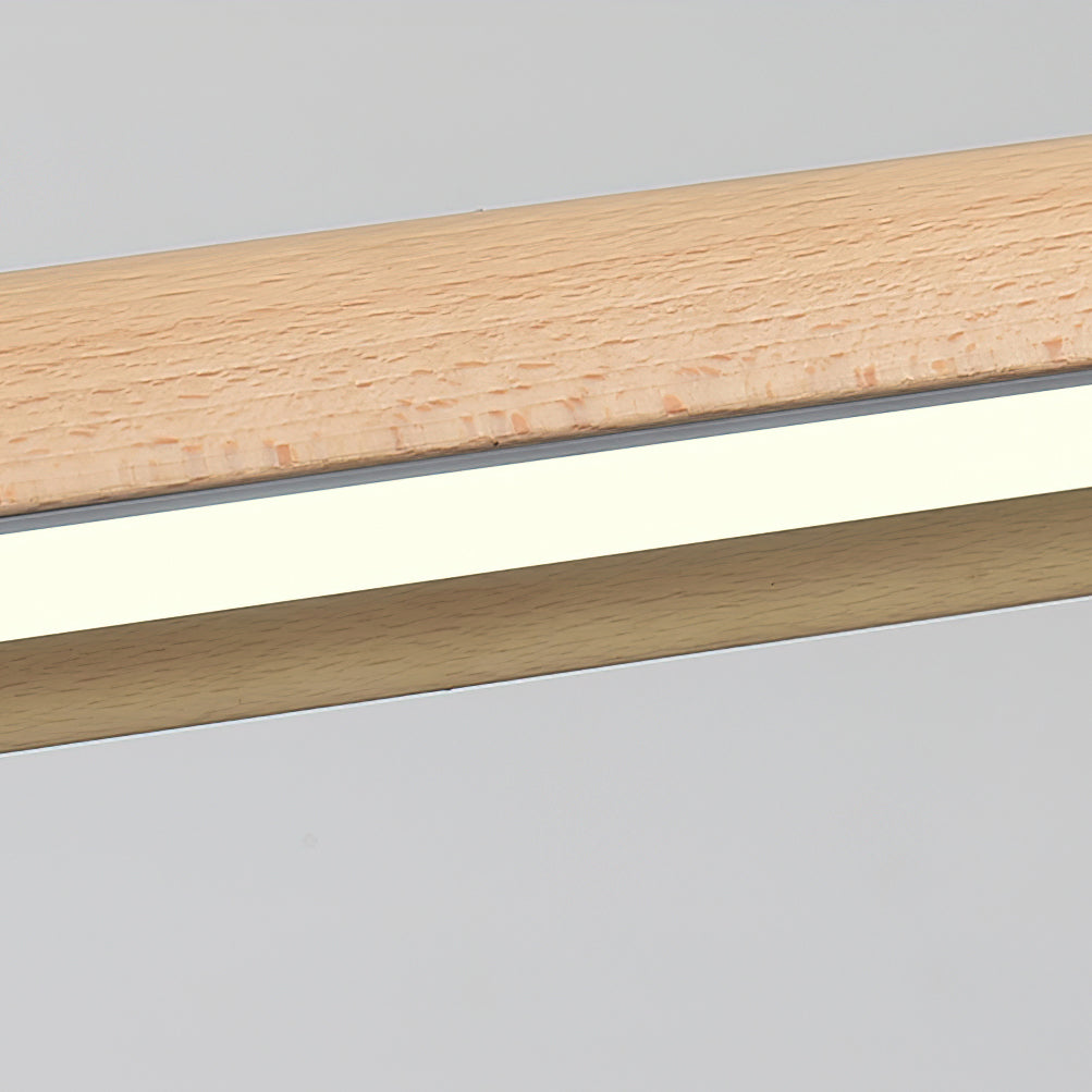 Zing Modern Minimalist Walnut Wood Pendant Lamp - Lamp Copper