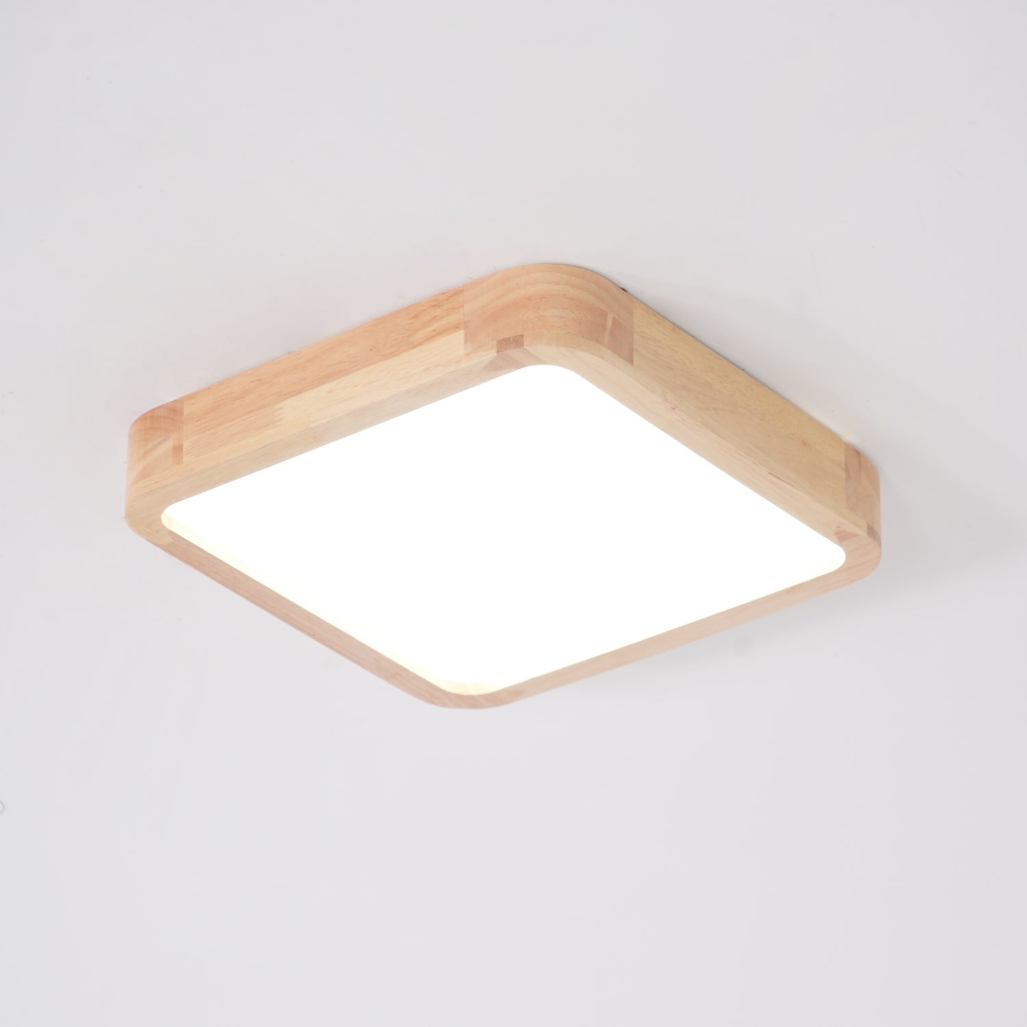 Muto Lampada da Soffitto Geometrica in Legno