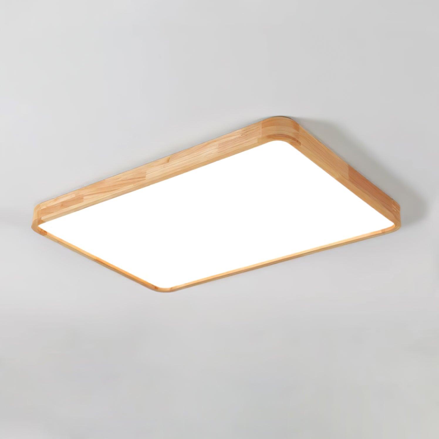 Muto Lampada da Soffitto Geometrica in Legno