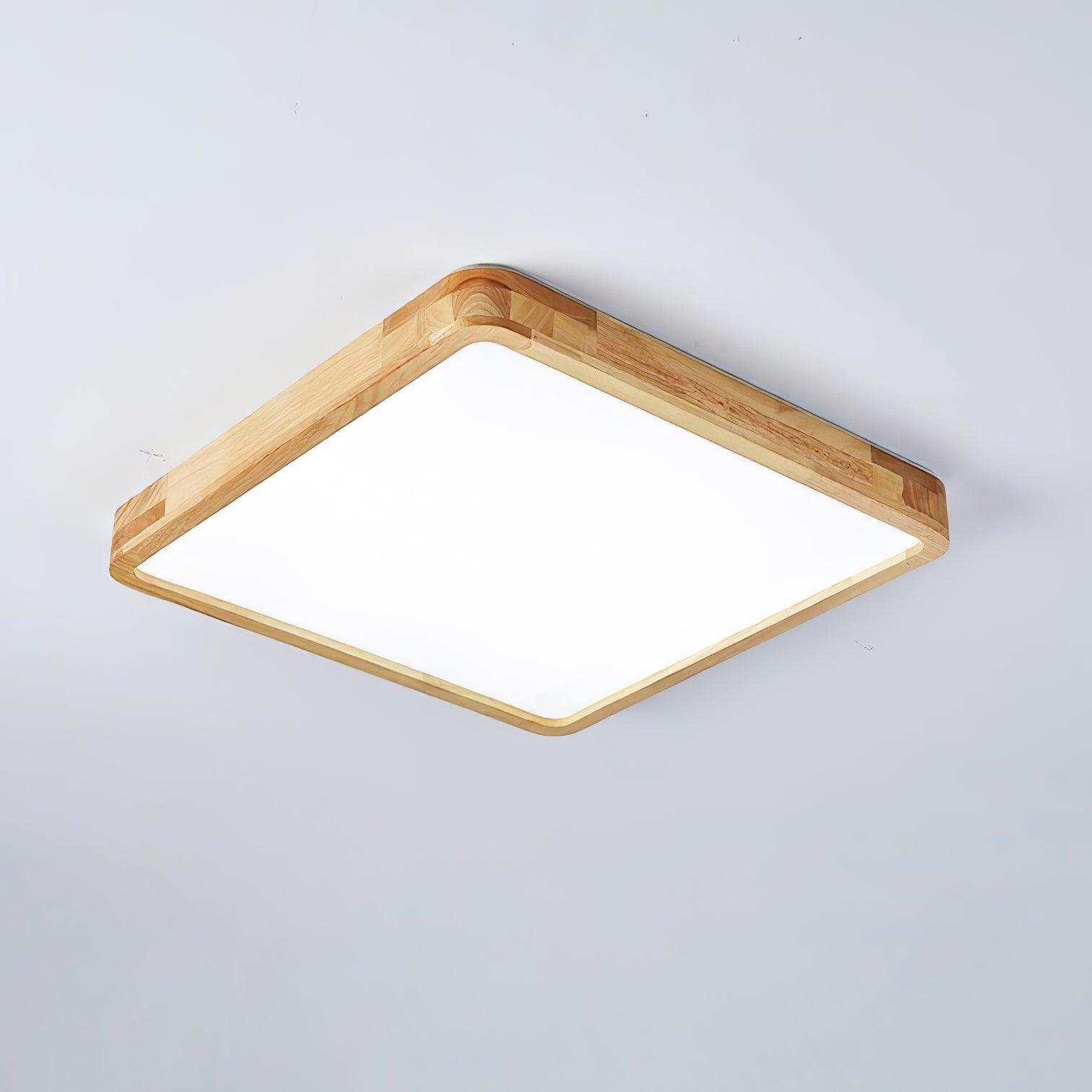 Muto Lampada da Soffitto Geometrica in Legno