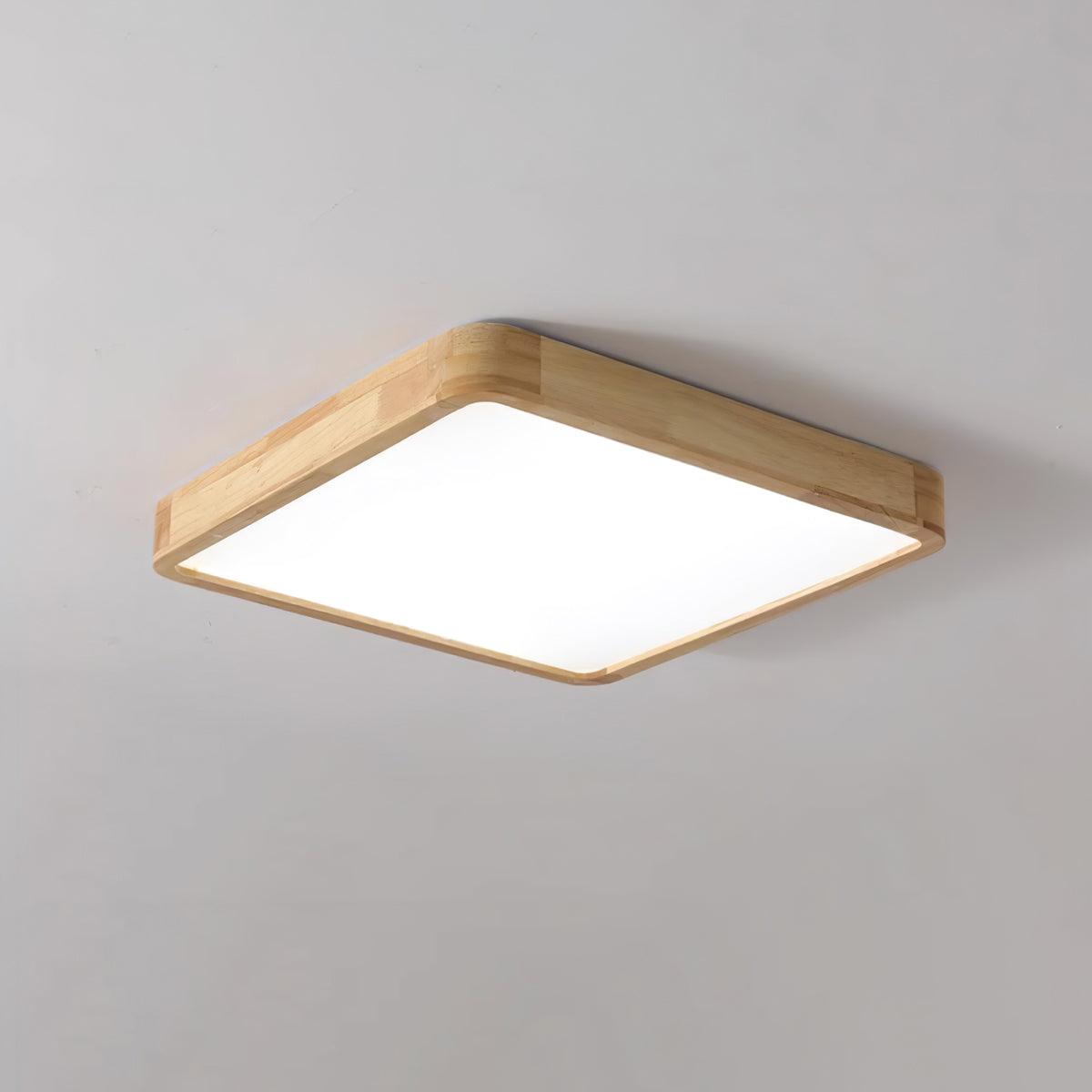 Muto Lampada da Soffitto Geometrica in Legno