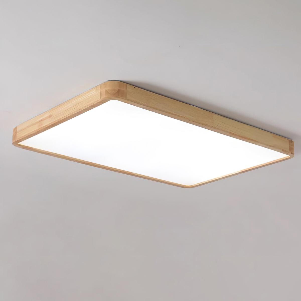 Muto Lampada da Soffitto Geometrica in Legno