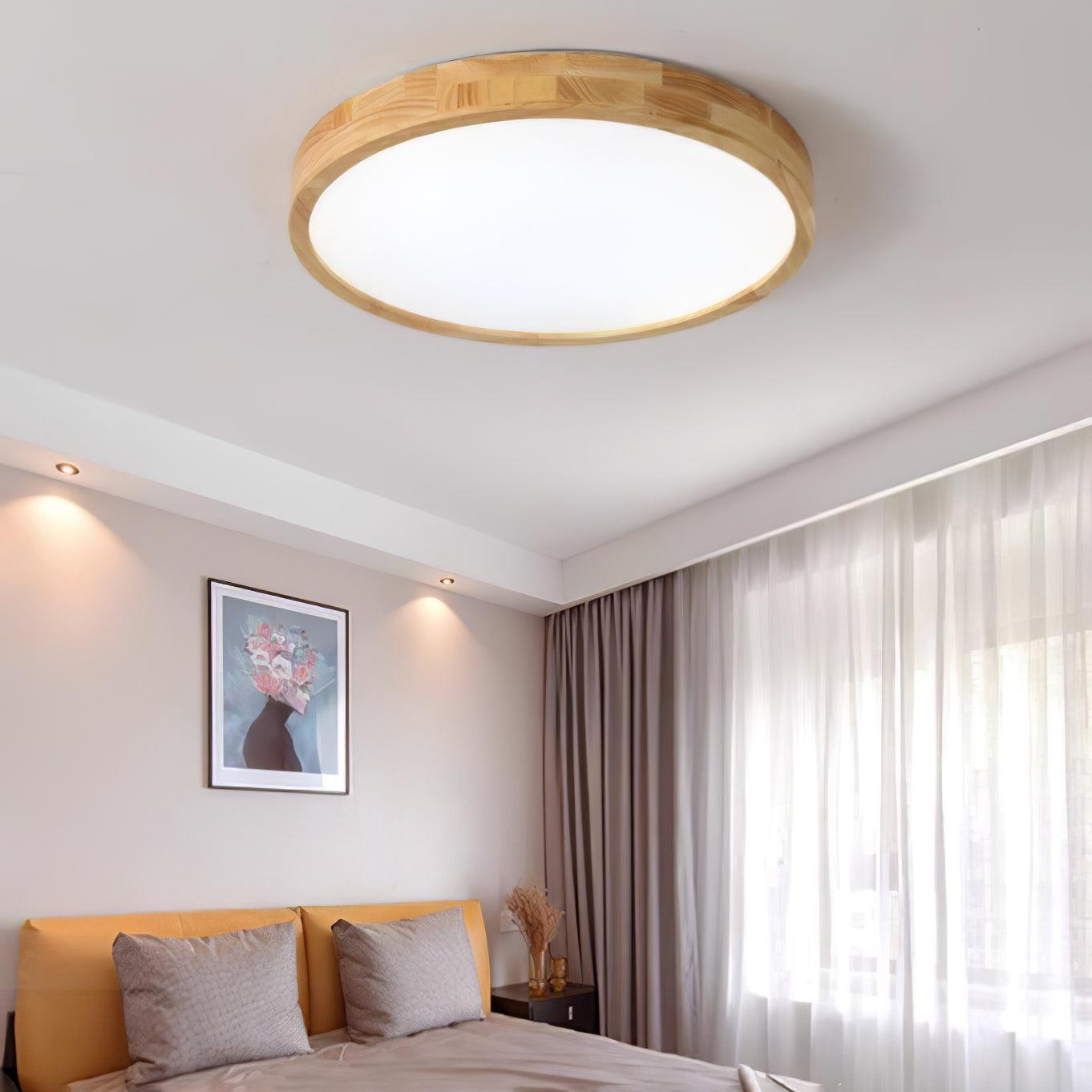 Muto Lampada da Soffitto Geometrica in Legno