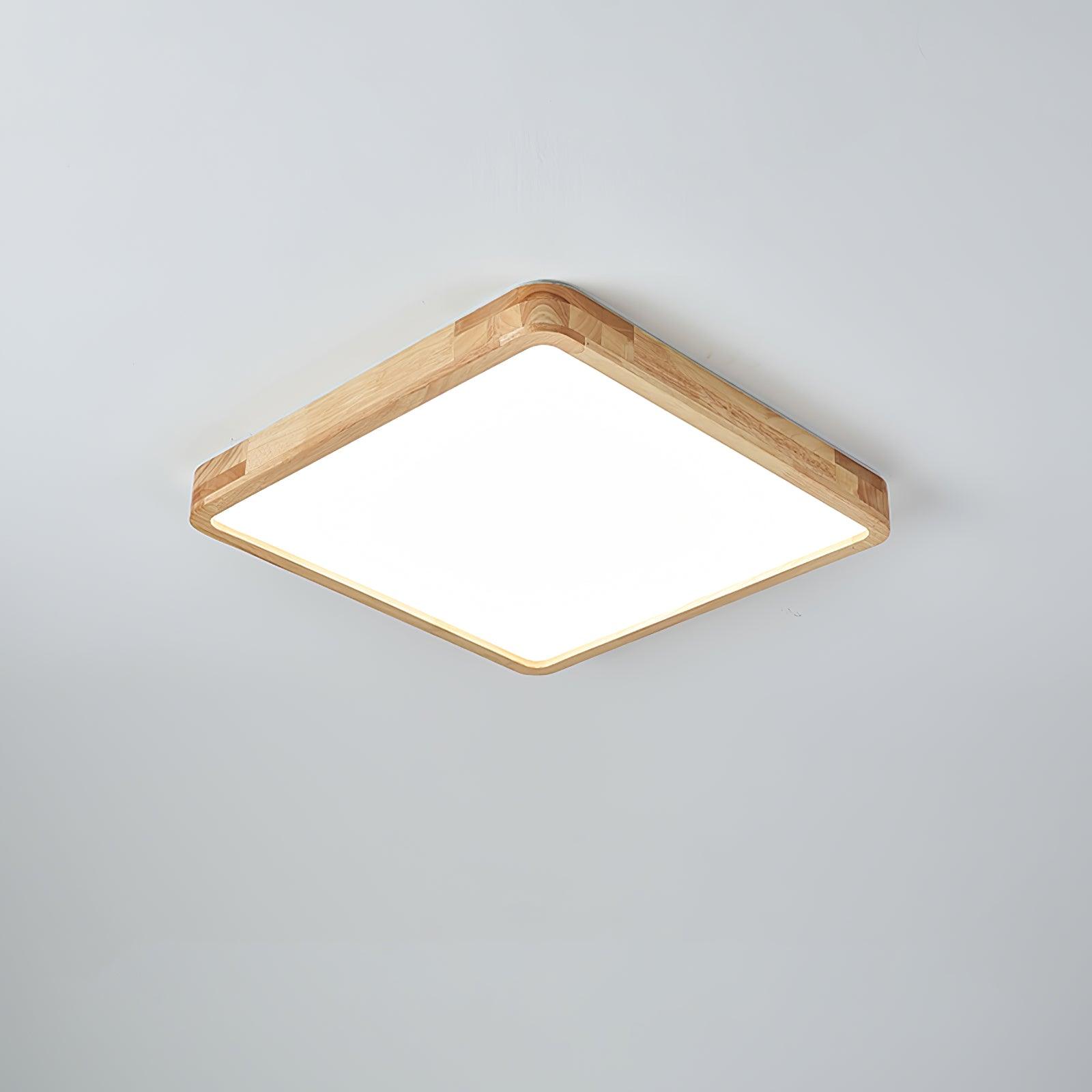 Muto Lampada da Soffitto Geometrica in Legno