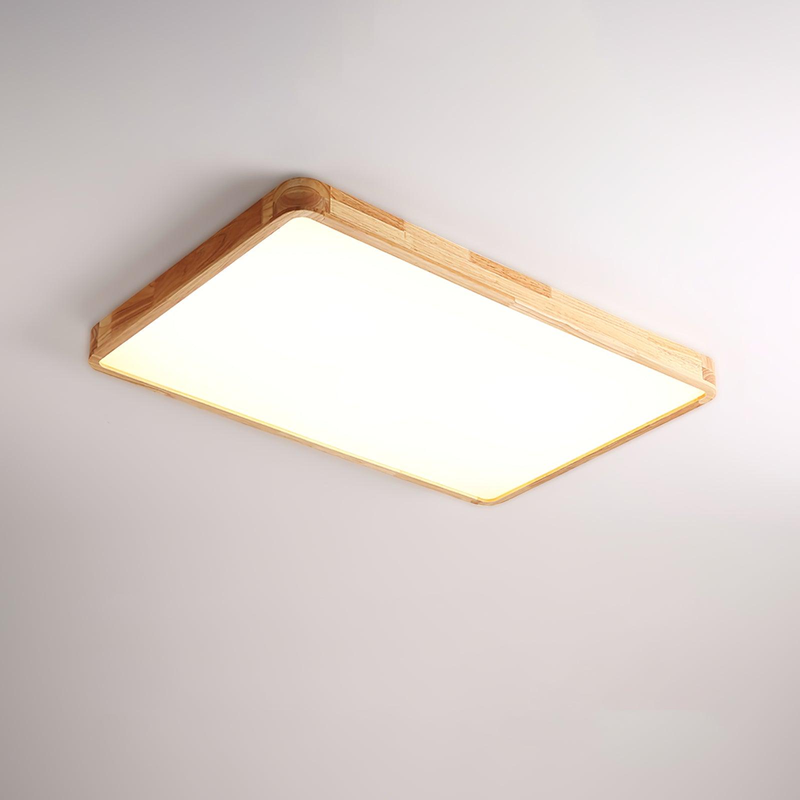 Muto Lampada da Soffitto Geometrica in Legno