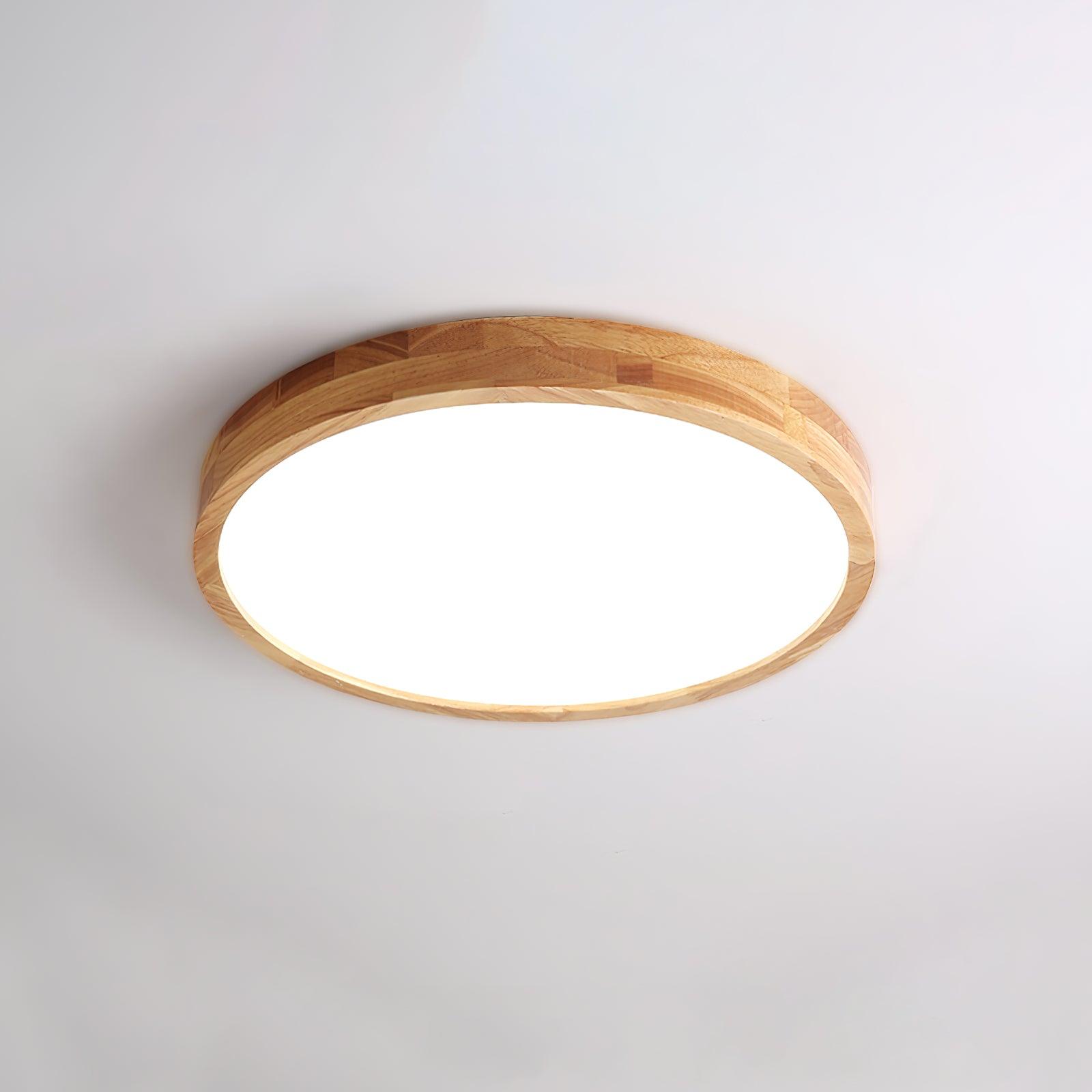 Muto Lampada da Soffitto Geometrica in Legno