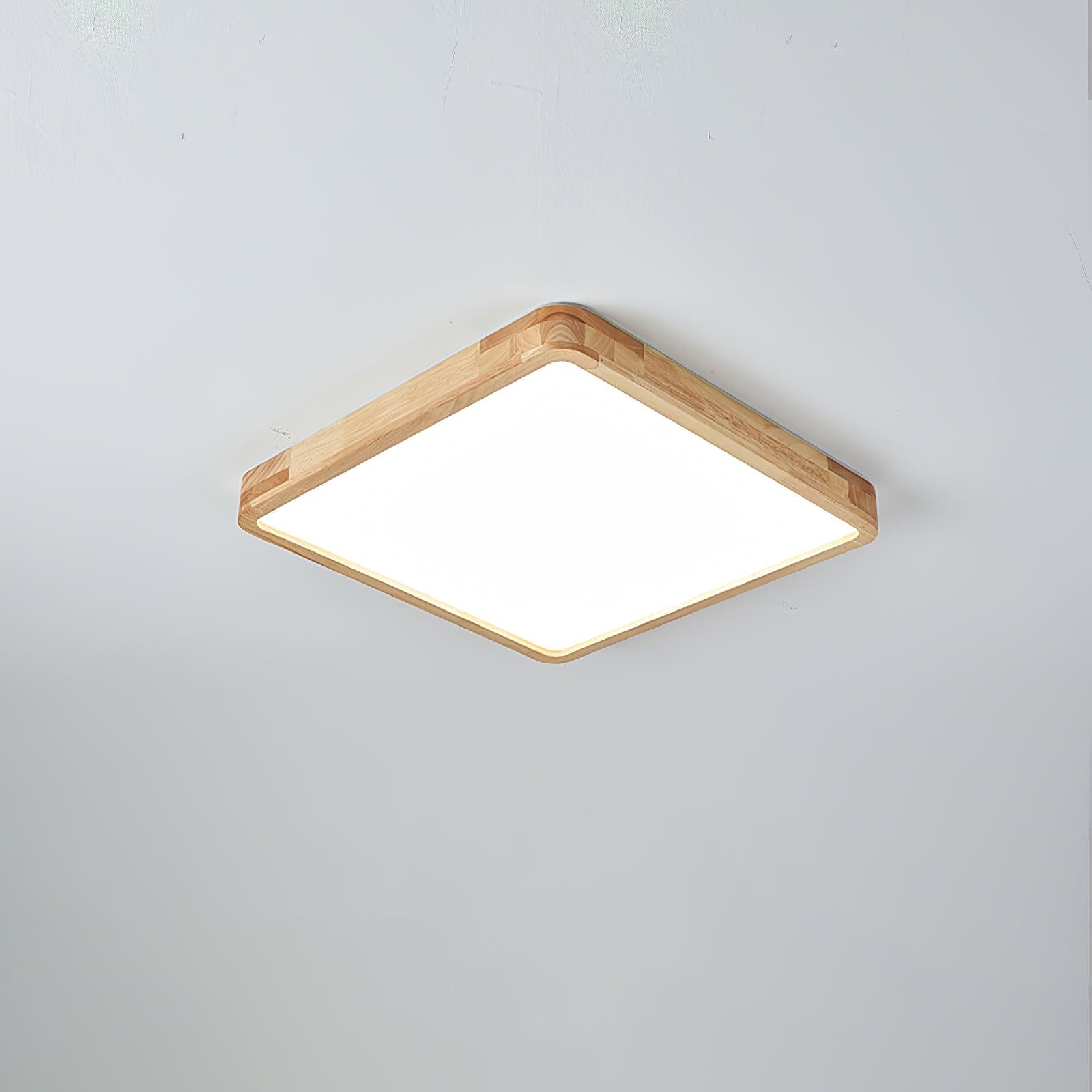 Muto Lampada da Soffitto Geometrica in Legno