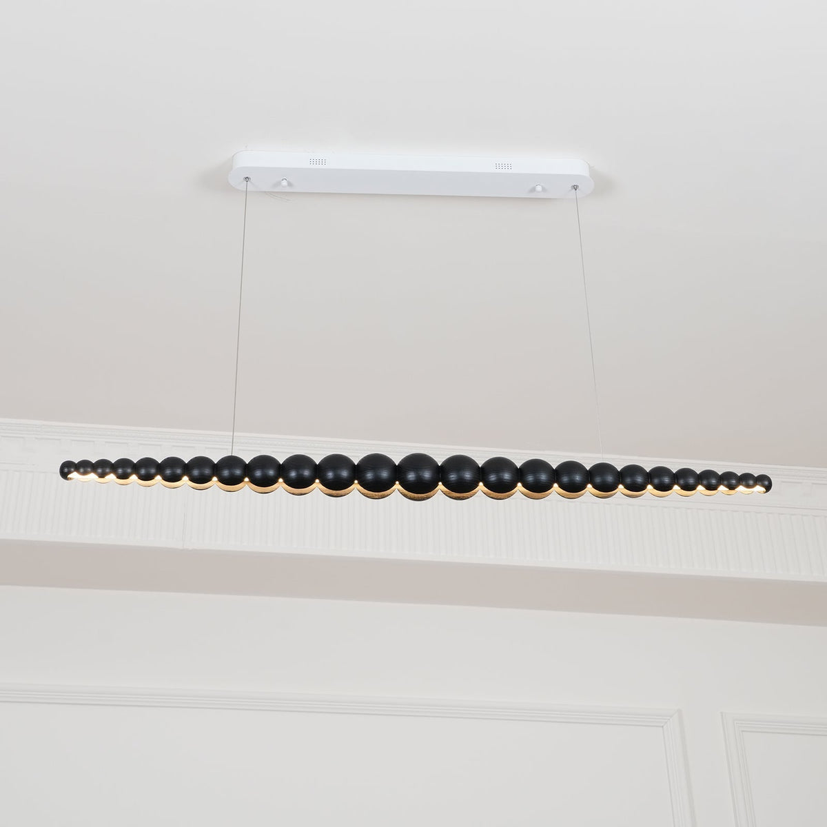Woodline Orb Pendant Light - Blowlighting
