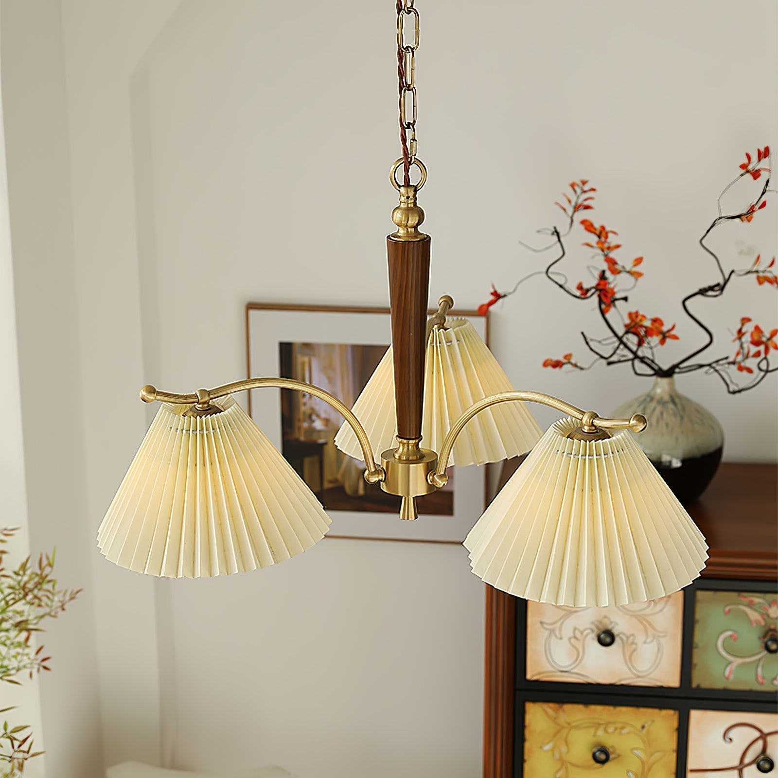 Wrinkled Chandelier - Blowlighting