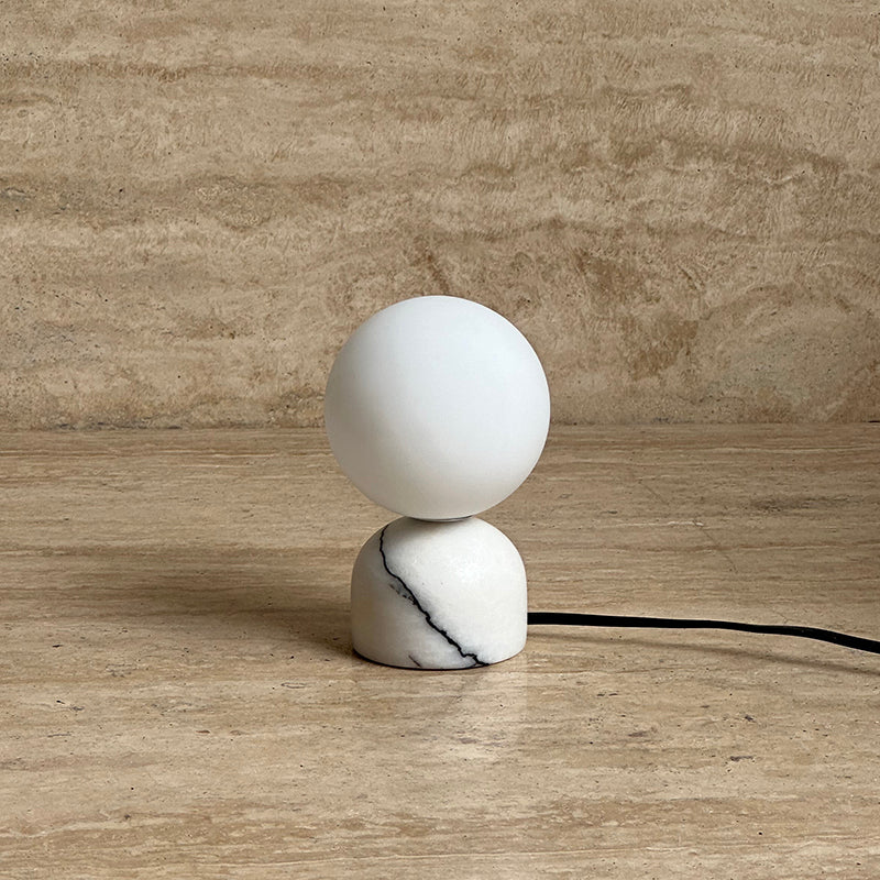Yannick Marble Table Lamp - Lamp Copper