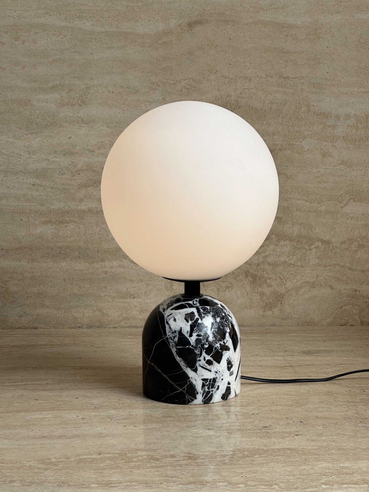 Yannick Marble Table Lamp - Lamp Copper