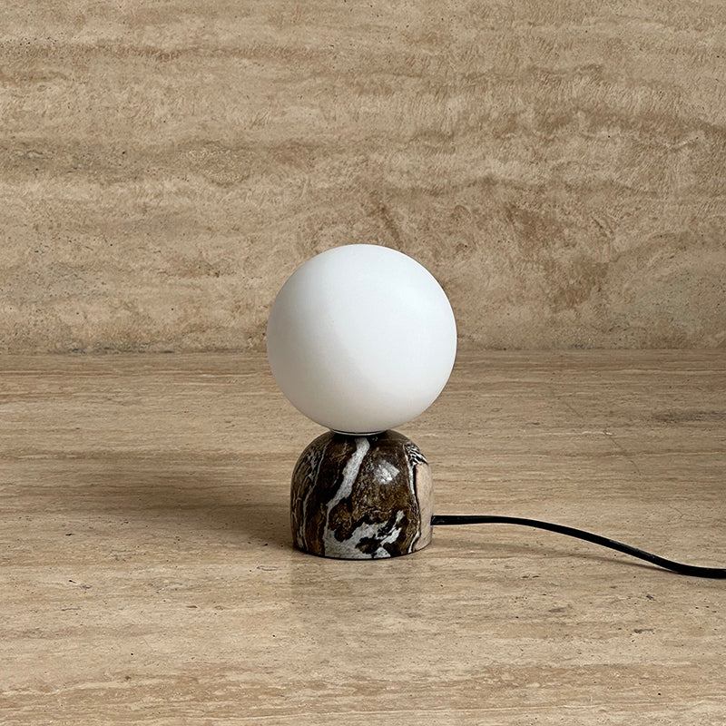 Yannick Marble Table Lamp - Lamp Copper