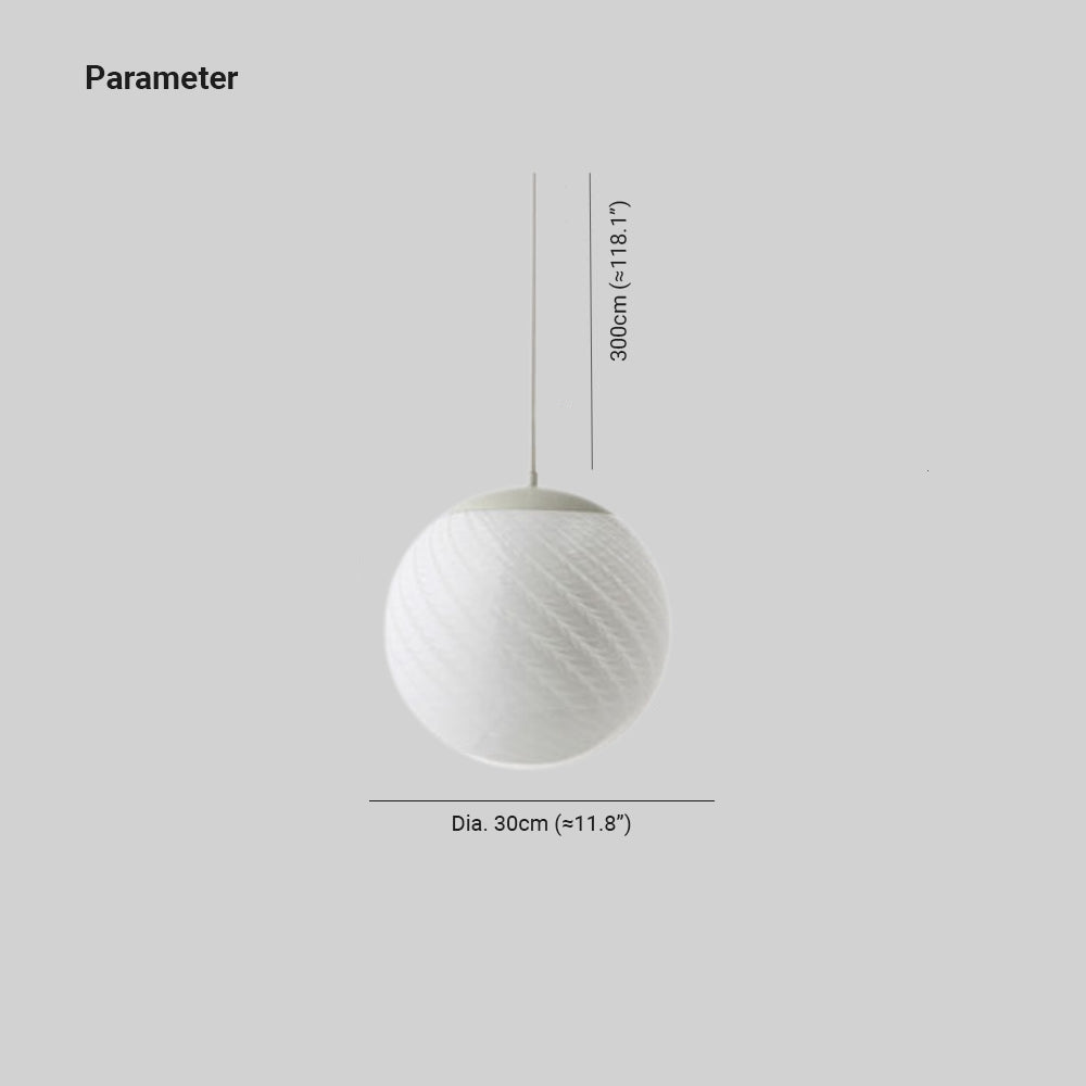 Valentina Minimalista LED Lampade a Sospensione Vetro Studio Camera da Letto