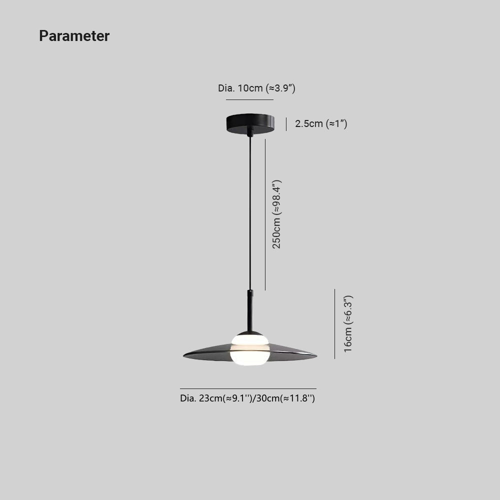 Arisha Design Lungo Lampade a Sospensione Metallo Vetro Camera da Letto Sala da Pranzo