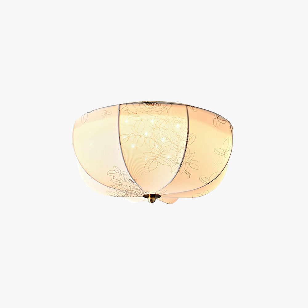 Ritta Retro Globo Metallo Stoffa LED Planiere Sala da Pranzo Camera da Letto