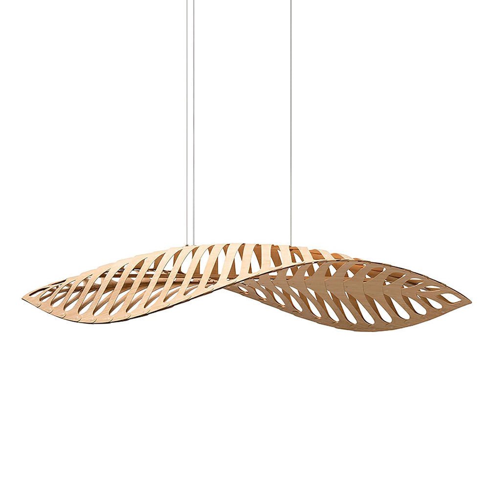 Veliren Leaf Wood Pendant Light - Blowlighting
