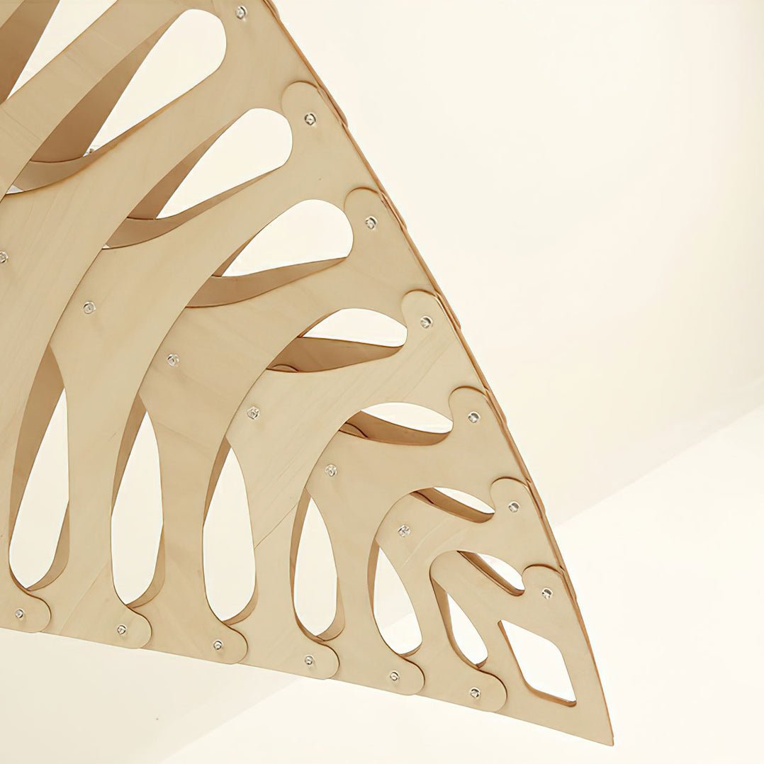 Veliren Leaf Wood Pendant Light - Blowlighting
