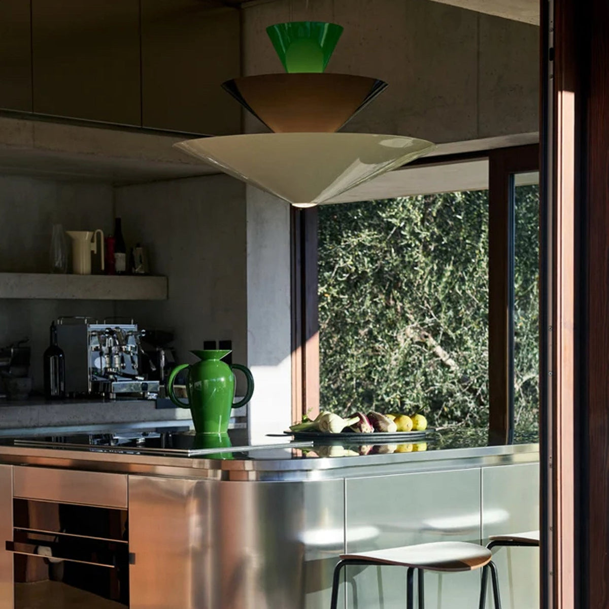 Pyramia Tiered Color Block Pendant Light - Blowlighting