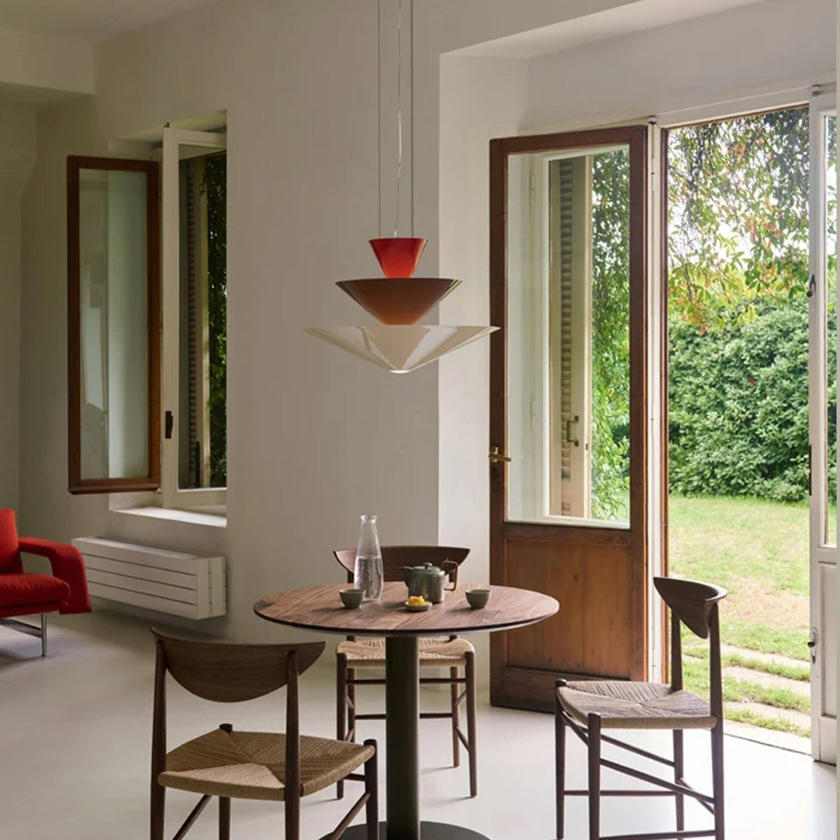 Pyramia Tiered Color Block Pendant Light - Blowlighting