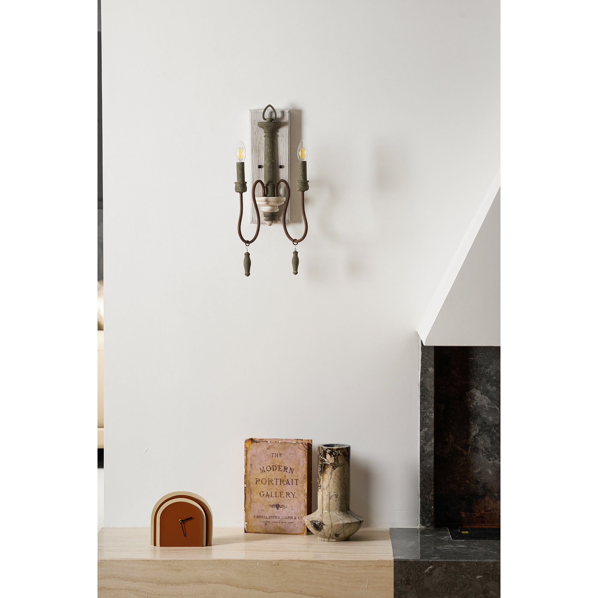 Zoe Elegance Vintage Classic Metal Wall Lamp - Lamp Copper