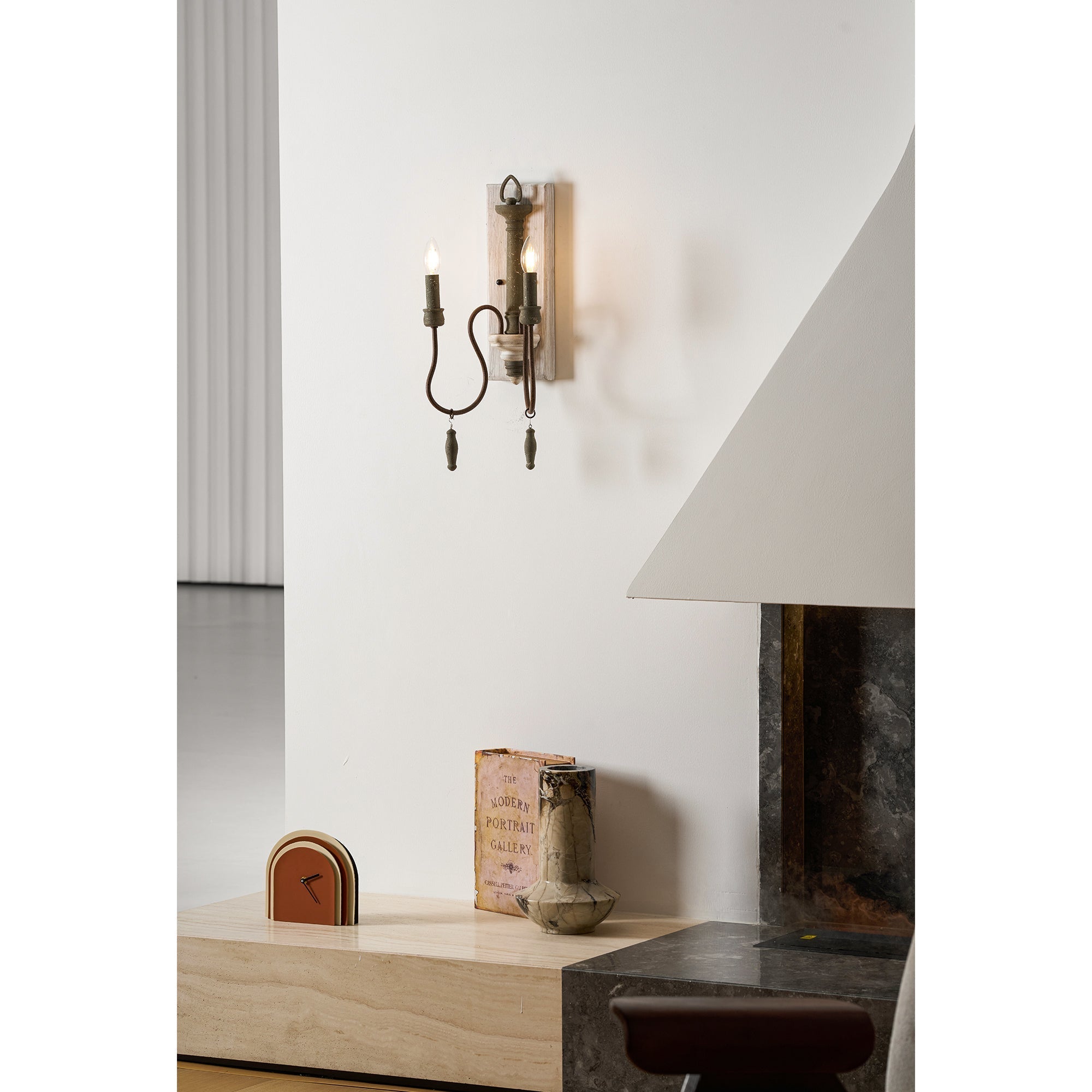 Zoe Elegance Vintage Classic Metal Wall Lamp - Lamp Copper