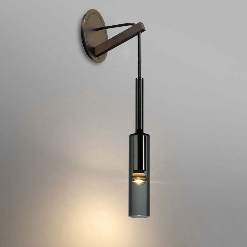 Arisha Moderno Minimalismo LED Lampade a Sospensione/Applique Vetro Nero