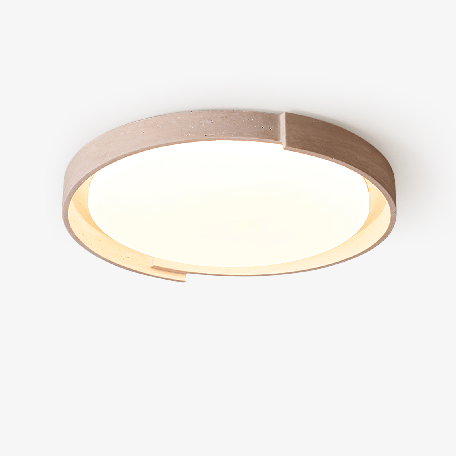 Zevinarae Travertine Ceiling Light - Letslighting