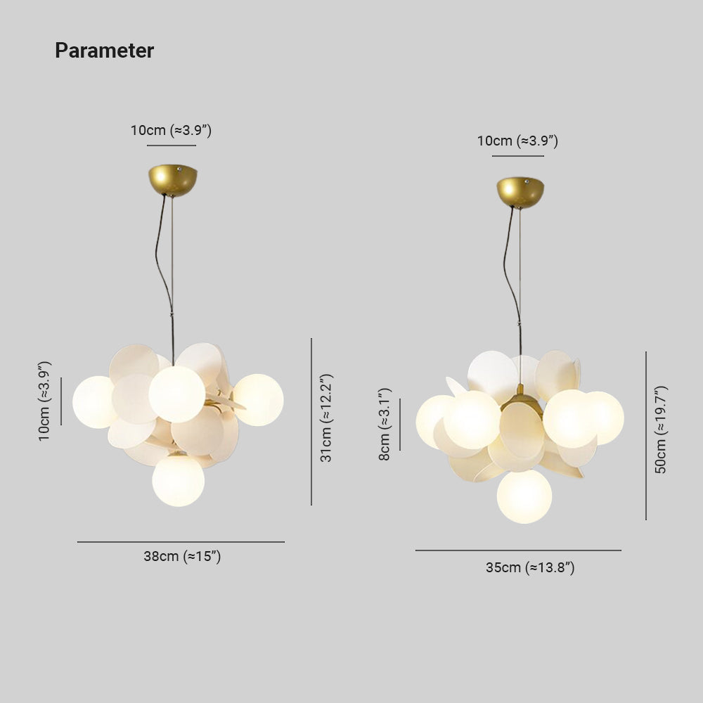 Arisha Moderni Bellissimi Soffitto LED Lampadari Acrilico Vetro