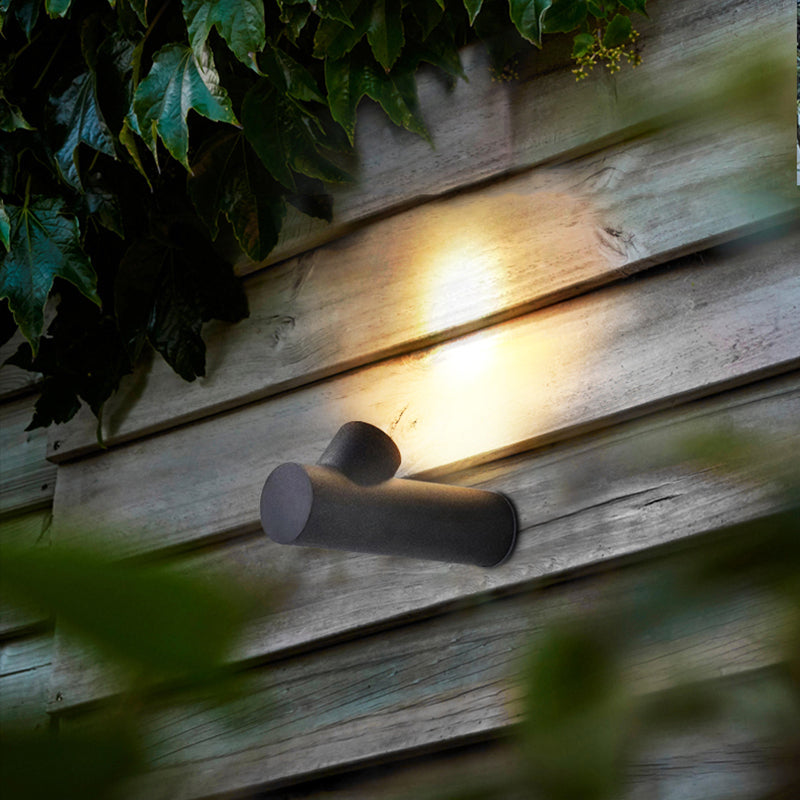 Ray Moderne LED Lampade da Esterno Bianco/Nero Impermeabile