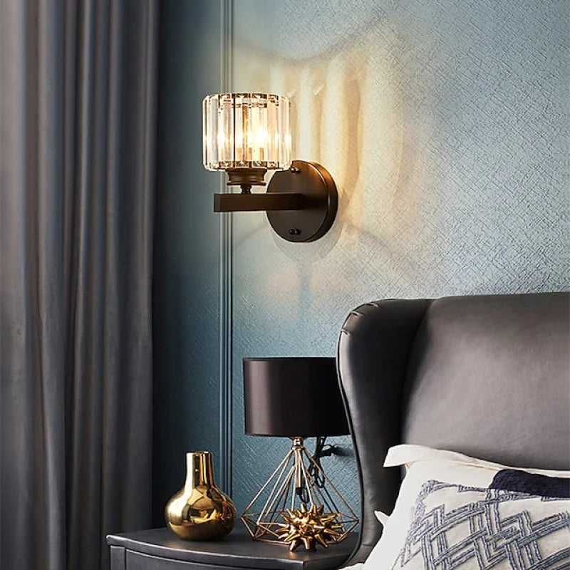Arisha Moderno LED Cristallo Applique Camera da Letto Corridoio Soggiorno