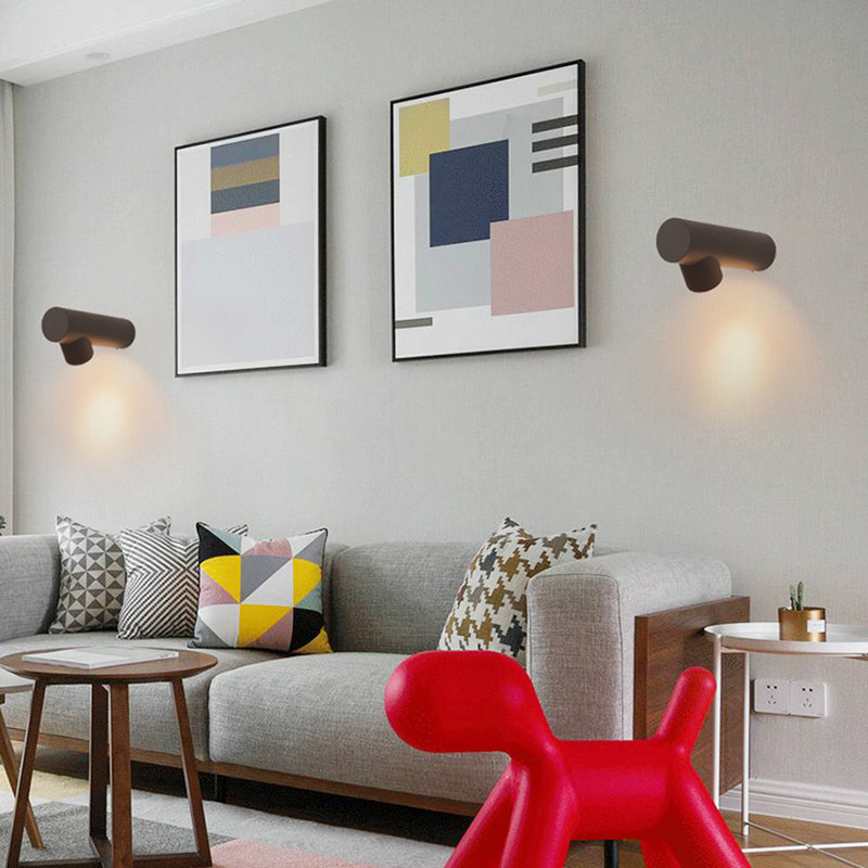 Ray Moderne LED Lampade da Esterno Bianco/Nero Impermeabile