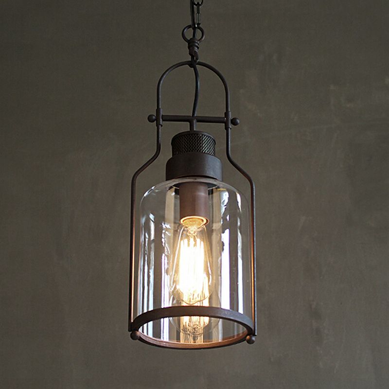 Epoch Industriale Metallo/Vetro Lampade a Sospensione Soggiorno