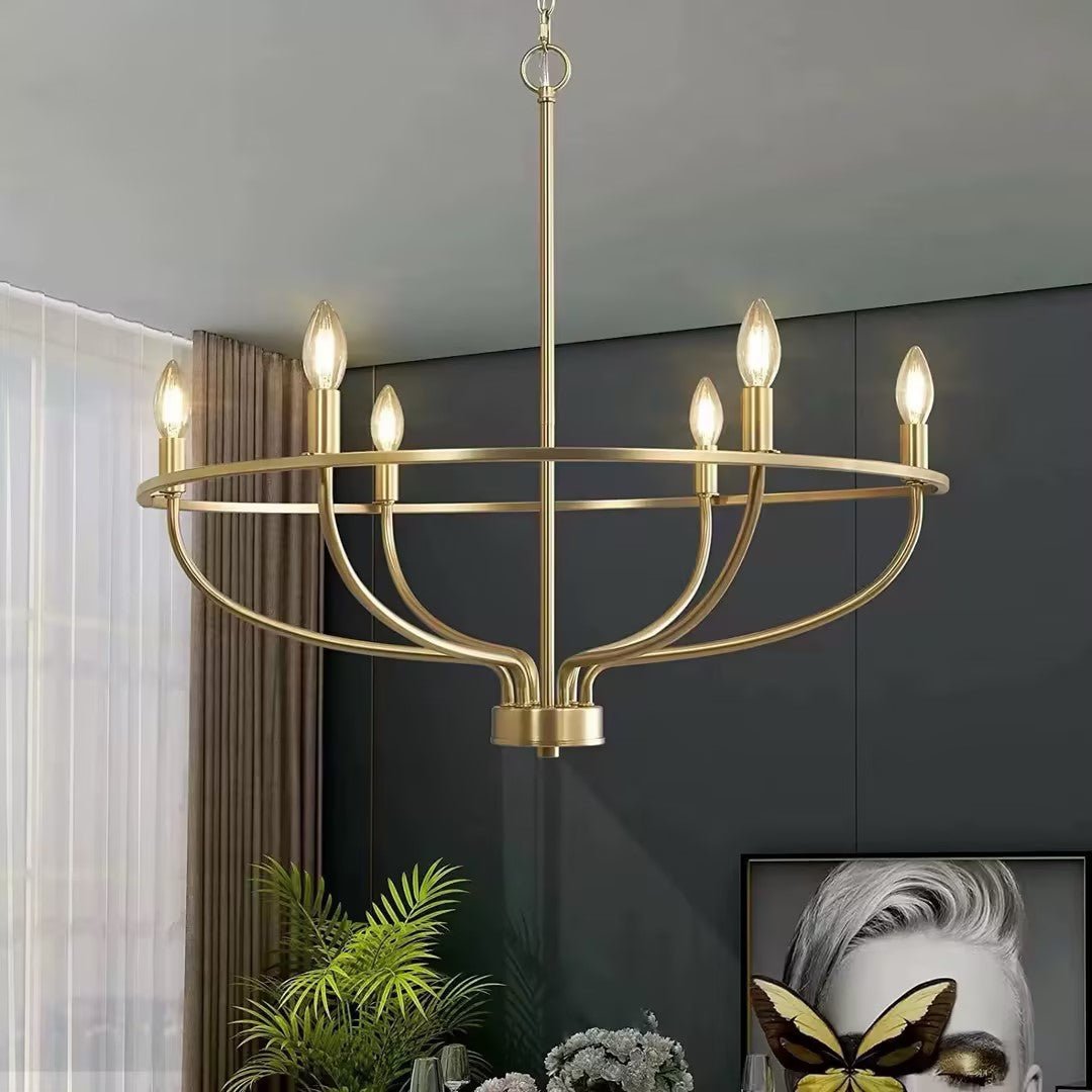 Cisoriel Classic Brass Chandelier - Blowlighting