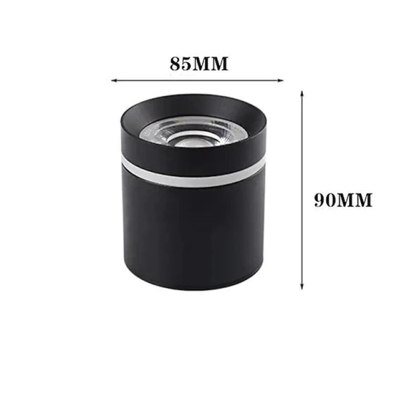 Arisha Moderna LED Minimalismo Piccolo Plafoniera Metallo Bianco/Nero Camera da Letto/Soggiorno