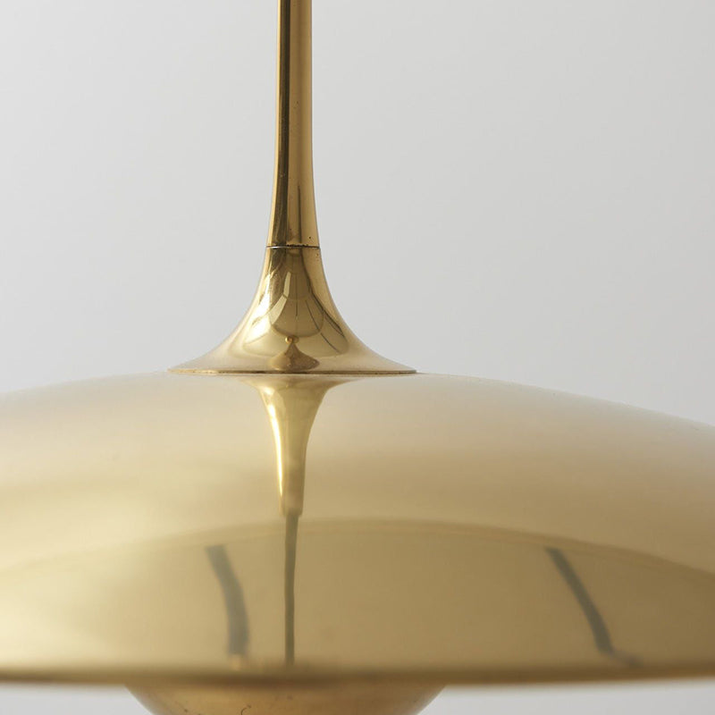 Arisha Minimalista LED UFO Lampada a Sospensione Metallo Oro Soggiorno/Camera da Letto