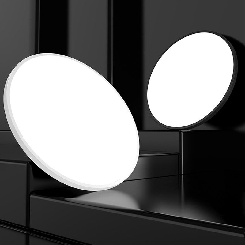 Arisha Moderne LED Plafoniere Soffitto Bianche/Nere Rotonde Bagni