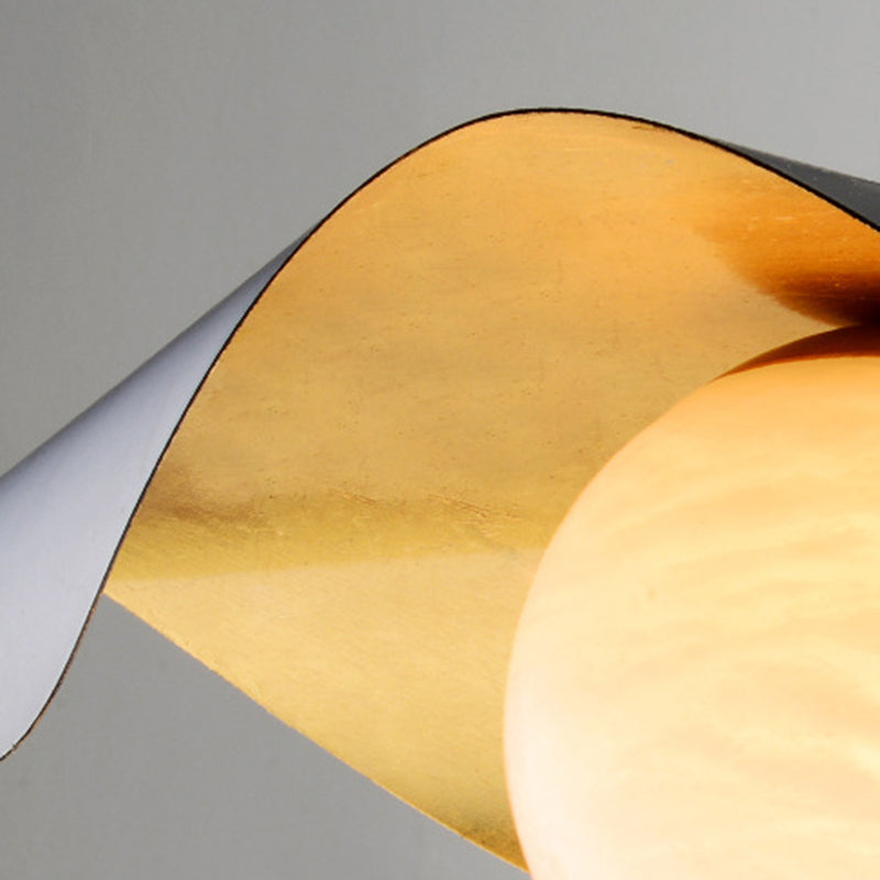 Arisha Moderna Speciale LED Lampada a Sospensione Metallo Marmo Nero Cappello Sala da Pranzo/Soggiorno/Camera da Letto